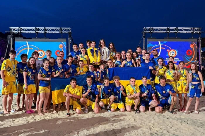 Ukraina zdobyła 42 medale na młodzieżowych mistrzostwach Europy w zapasach plażowych