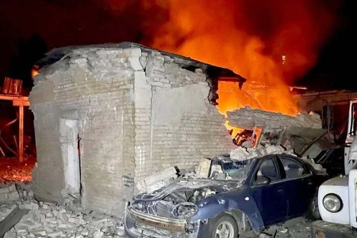Consequences of the enemy attack in Zaporizhia