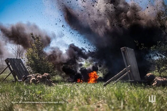 Karte der Kampfhandlungen in der Ukraine zum Stand vom 2. Juni 2025