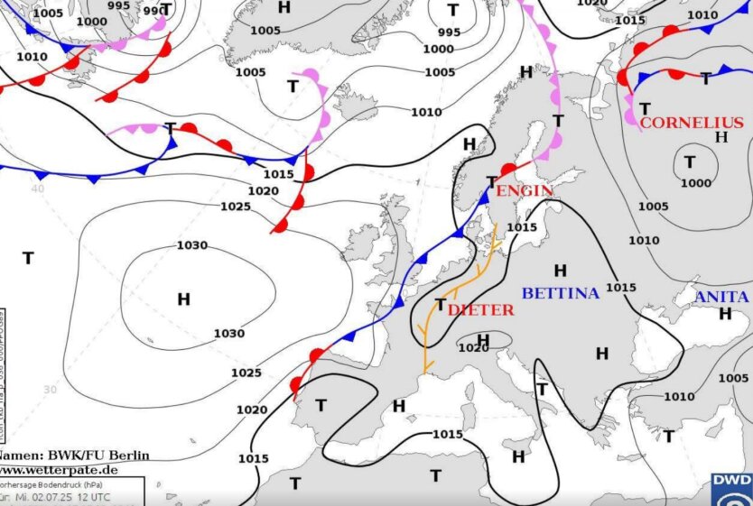 Während Europa von der Hitze brennt: Die Meteorologin Didenko erklärte, welches Wetter die Ukrainer am 2. Juli erwarten wird