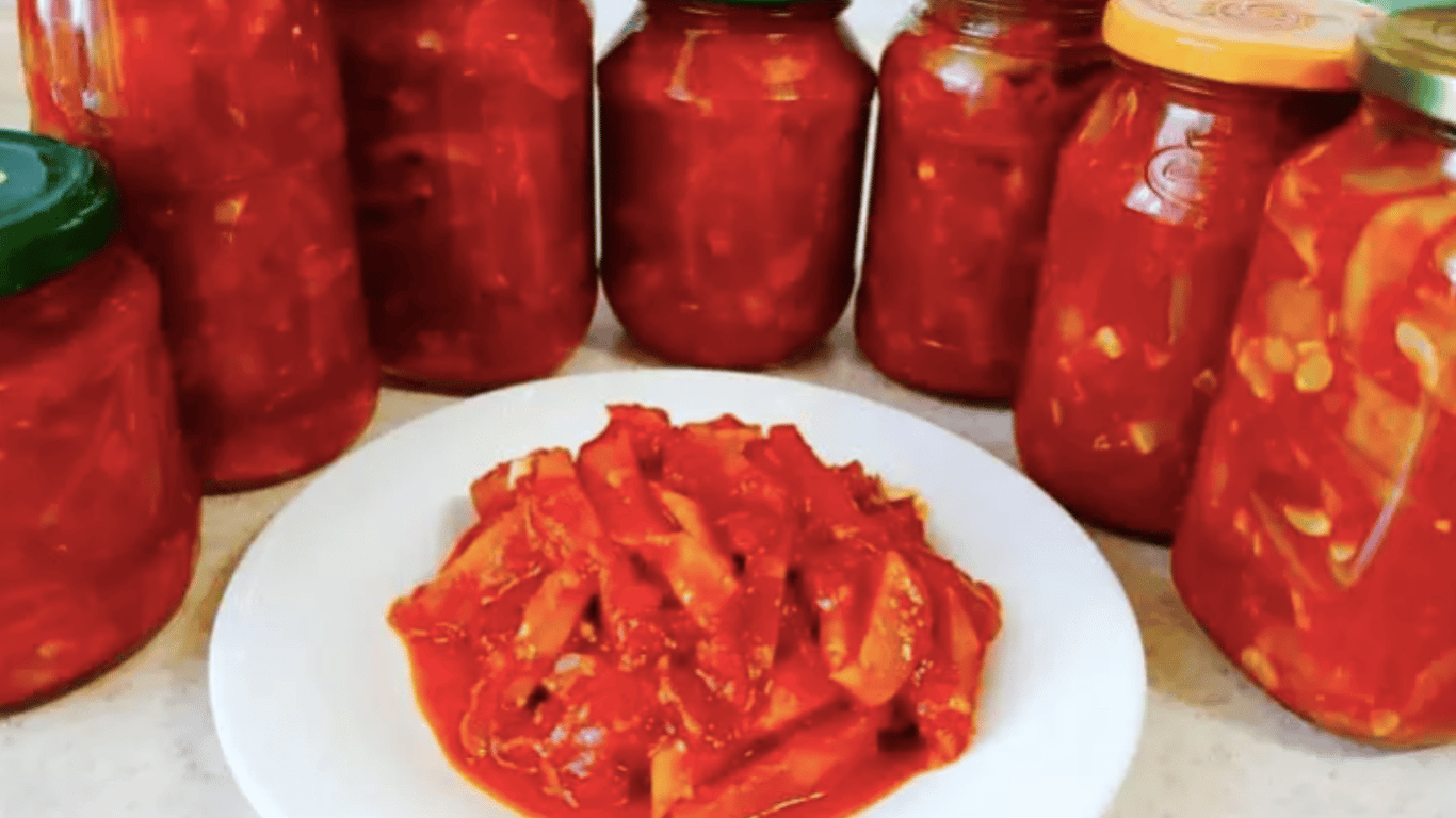 Кабачки по-польски — один из самых вкусных салатов на зиму