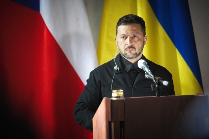 Meeting of President Zelensky with the leaders of the Czech Republic